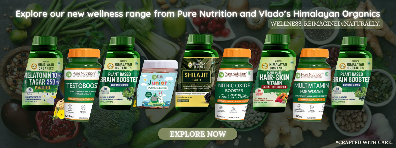 Explore the New Wellness Range – Pure Nutrition & Himalayan Organics