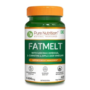 Fatmelt with Garcinia Cambogia supports weight loss.