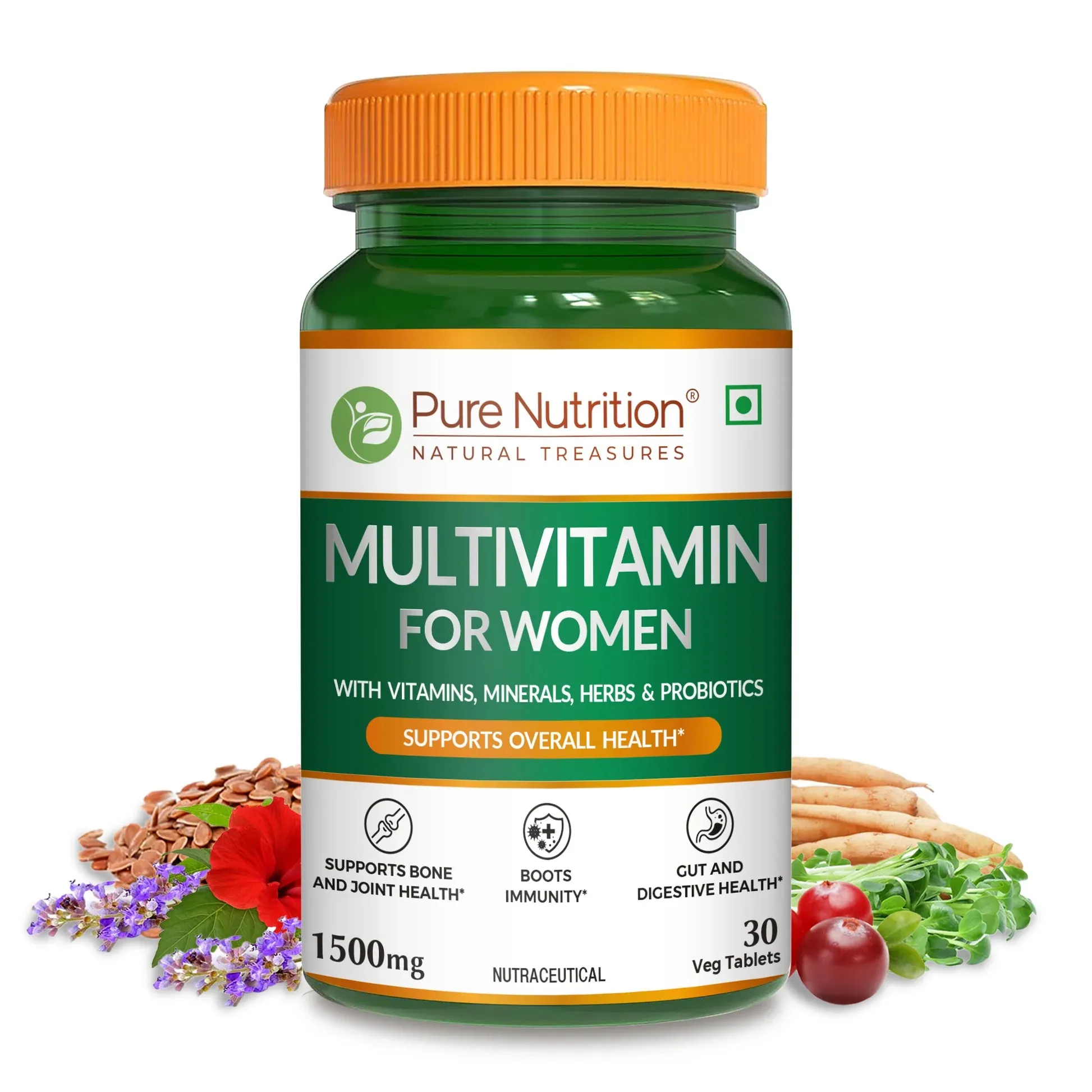 Women’s multivitamin with natural ingredients