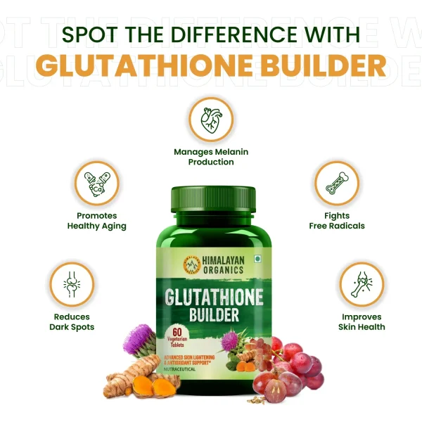 Benefits of Glutathione Builder for skin health.