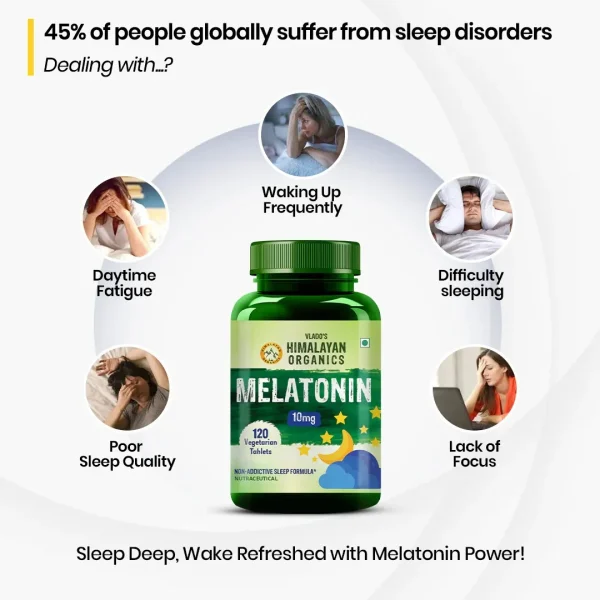 Melatonin supplement for sleep disorders.