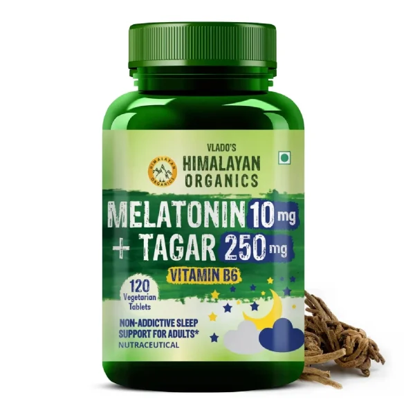 Melatonin supplement for healthy sleep cycle.