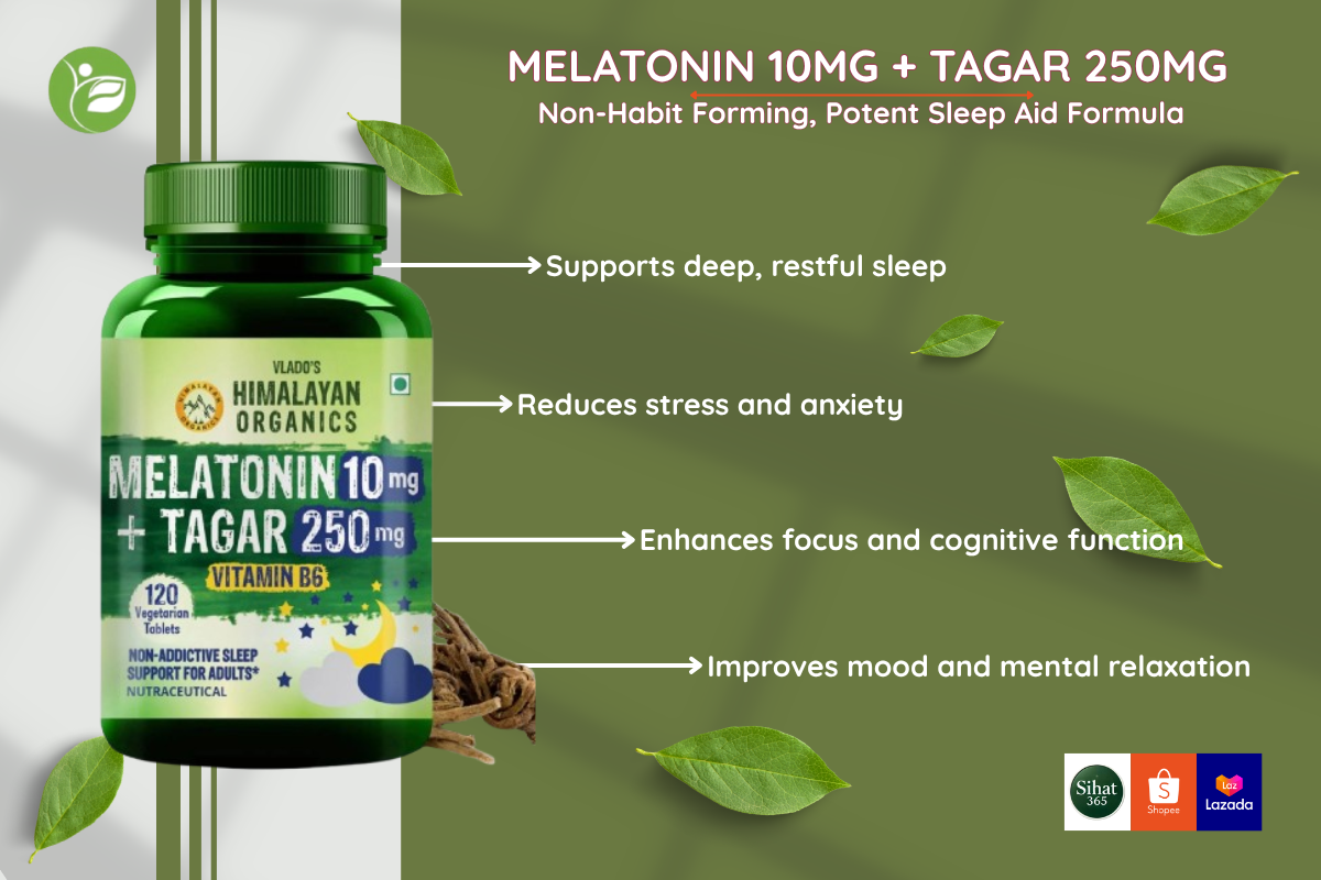 Natural solution for sleep problems and fatigue.