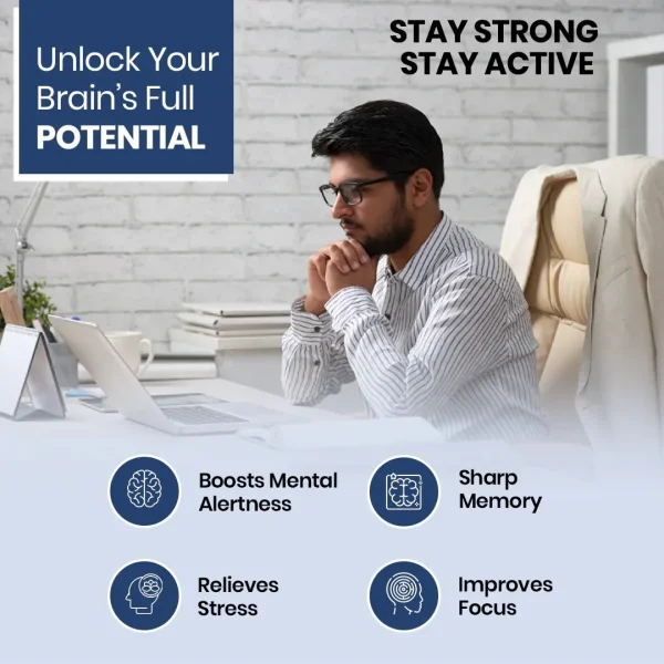 Unlock brain potential, stay strong and active