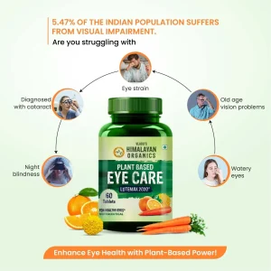 Eye care for reduced strain and improved night vision.