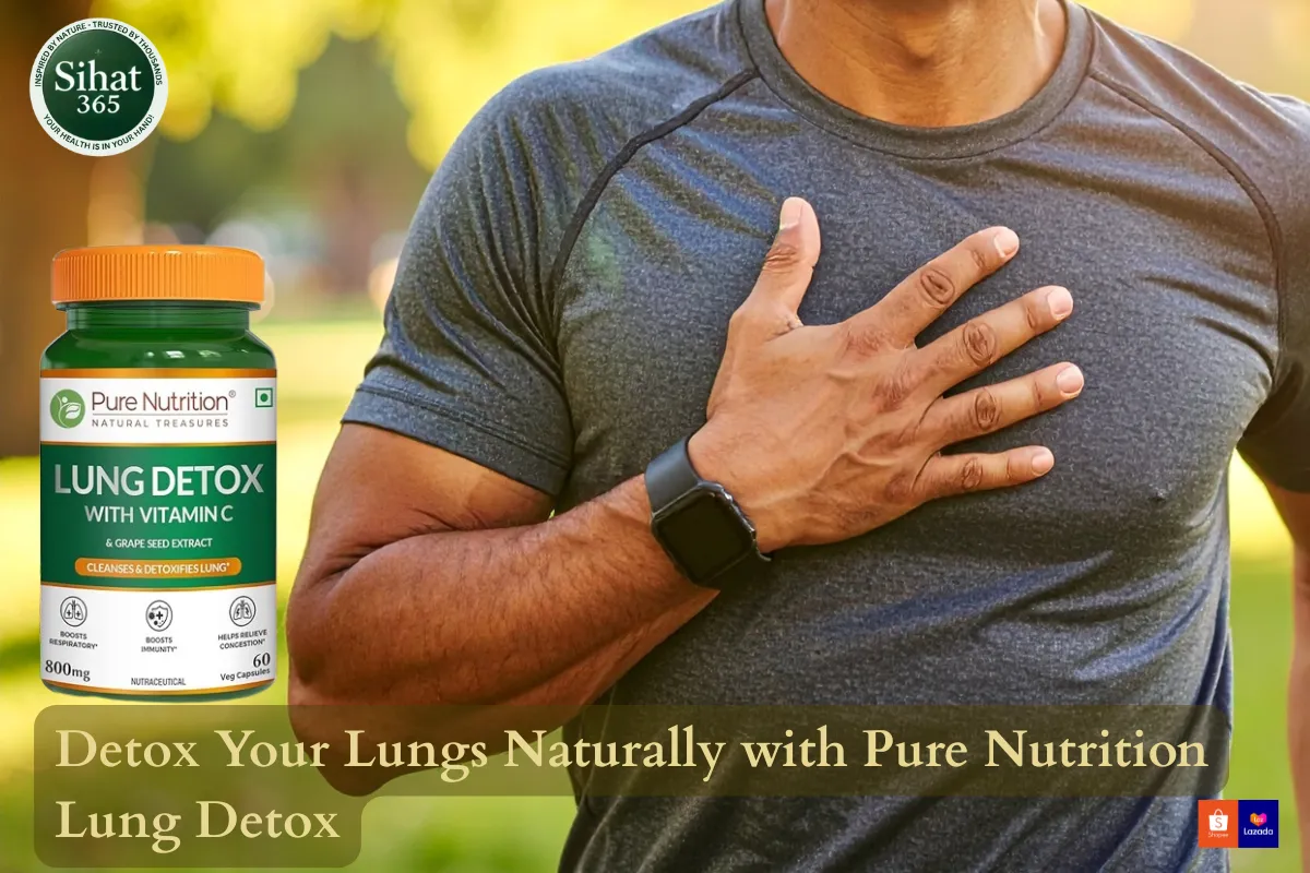 Pure Nutrition Lung Detox with Vitamin C