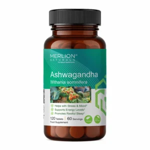 Ashwagandha tablets for natural stress relief and cortisol balance.