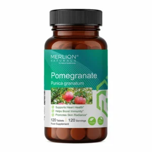Pomegranate tablets for heart health and natural blood purification.